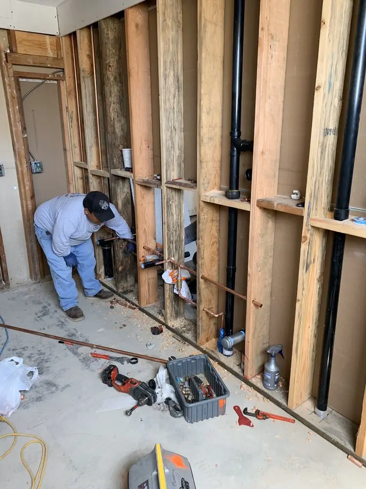Commercial rough-in plumbing for Gas Line Repair in Highland View